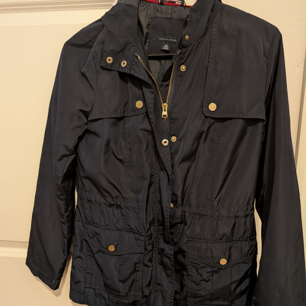 Tommy Hilfiger Navy Utility Jacket